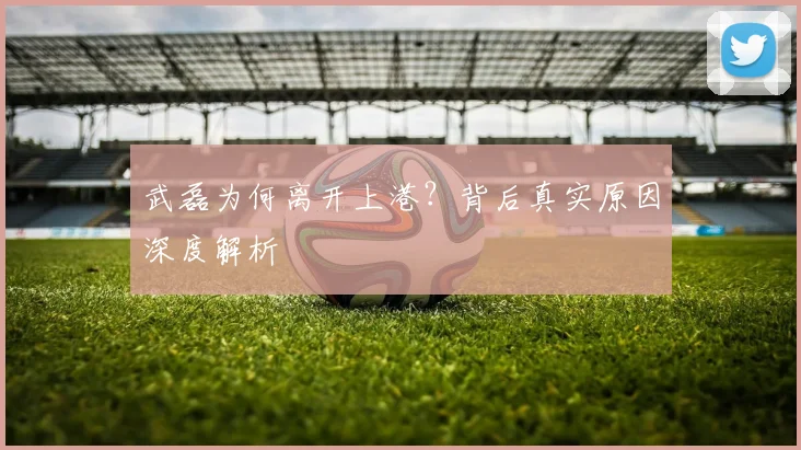 武磊为何离开上港？背后真实原因深度解析